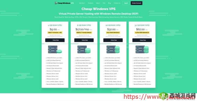 欧美 VPS WINDOWSHD 优质资源分享