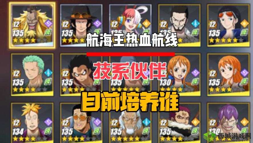 航海王热血航线黑足山智伙伴搭配攻略:强力阵容推荐与战术解析