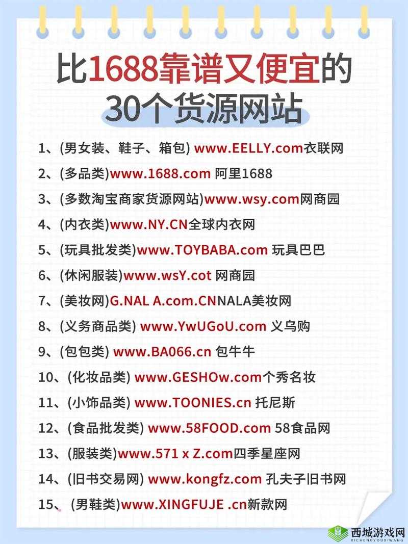 成品网站 1688 入门：新手必知指南