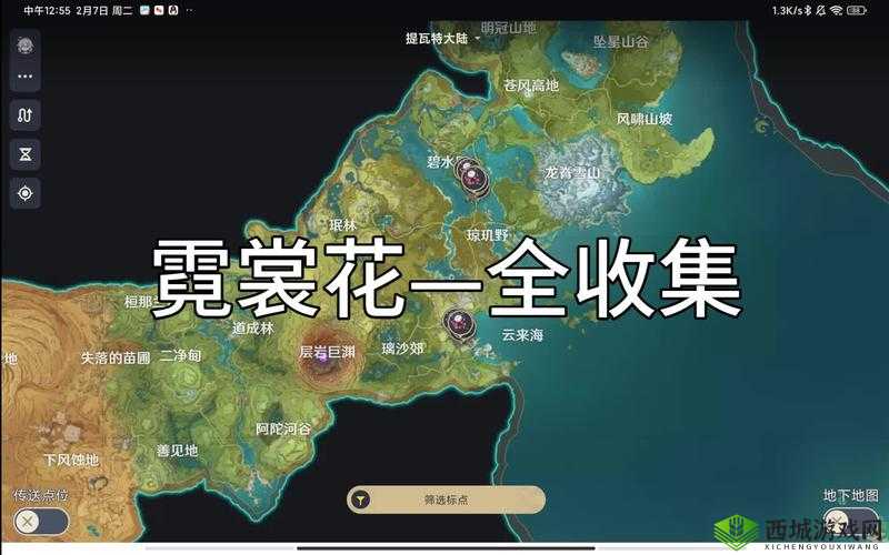 霓裳花，原神中的珍贵之花