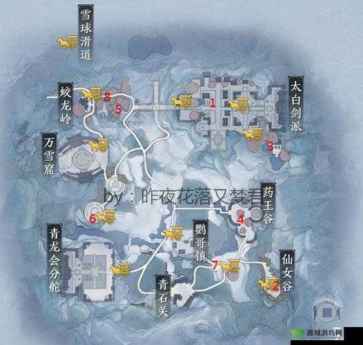 天涯明月刀手游江南地区胜景录位置一览，资源管理的艺术