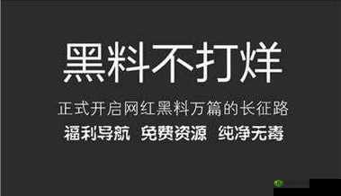 万篇长征-黑料不打烊:深入探寻其背后的故事与真相