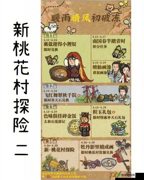 江南百景图桃花村剧情全解析与资源管理策略