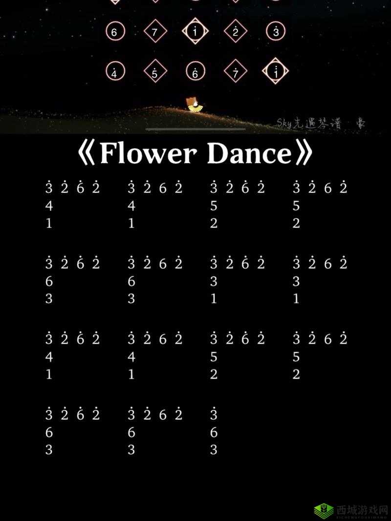 光遇Last Dance竖琴钢琴谱大公开，奏响浪漫旋律