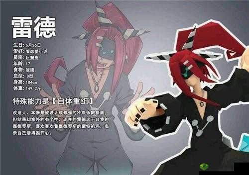 凹凸世界手游雷德怎么用？角色技能背景资料介绍之演变史专题